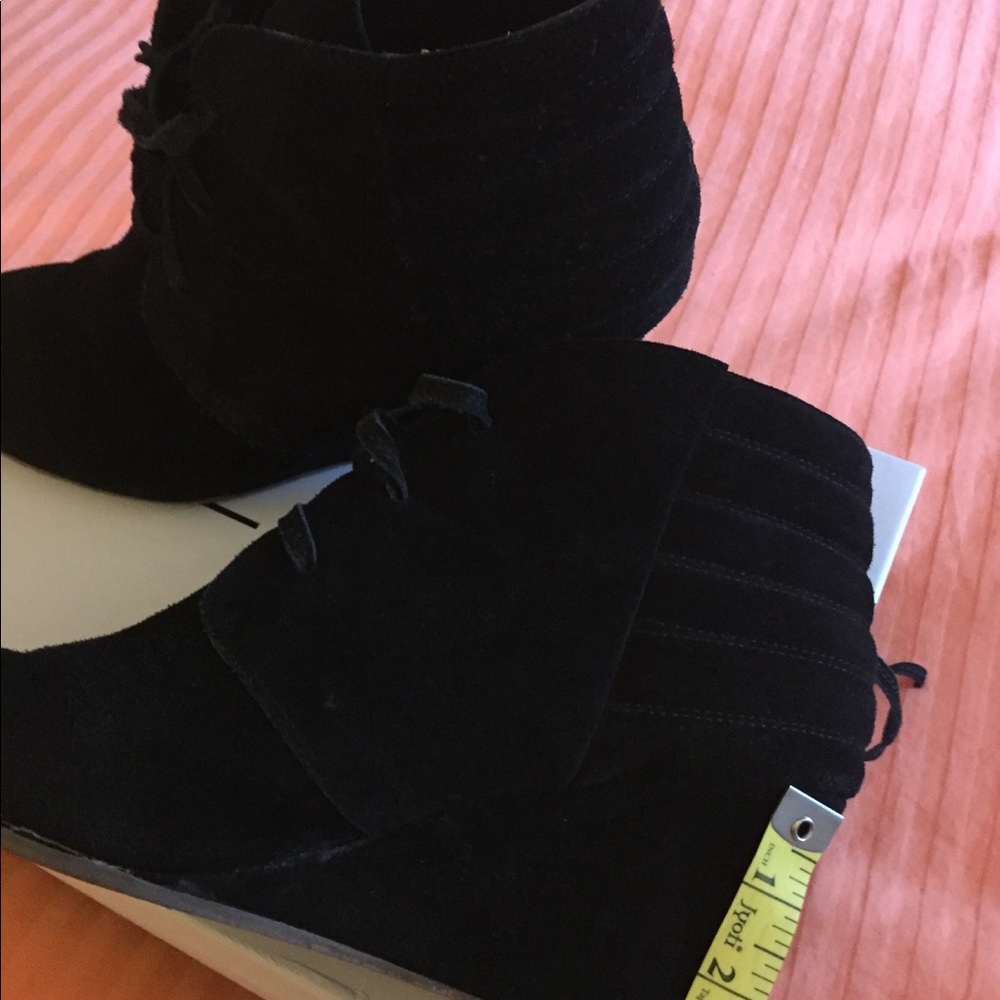 Black suede Dolce Vita Boots